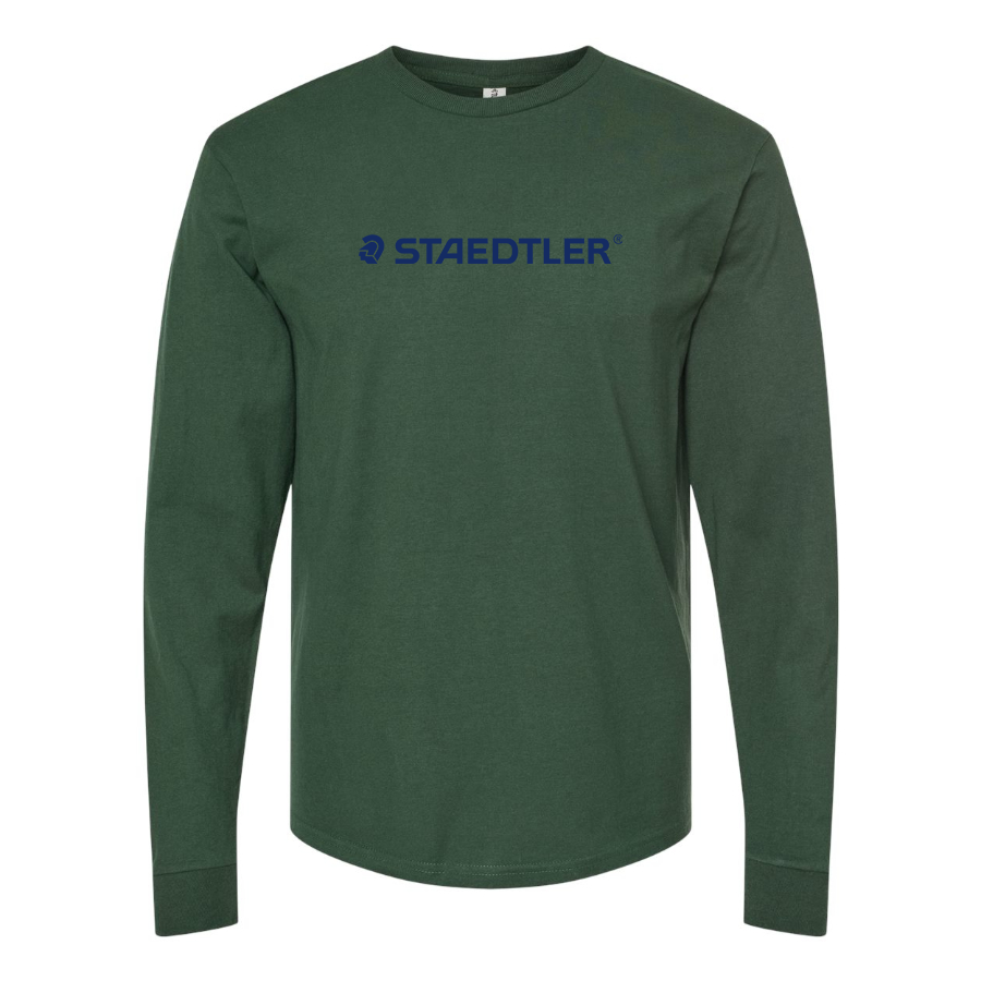 Men's Staedtler Logo Cotton Long Sleeve T-Shirt