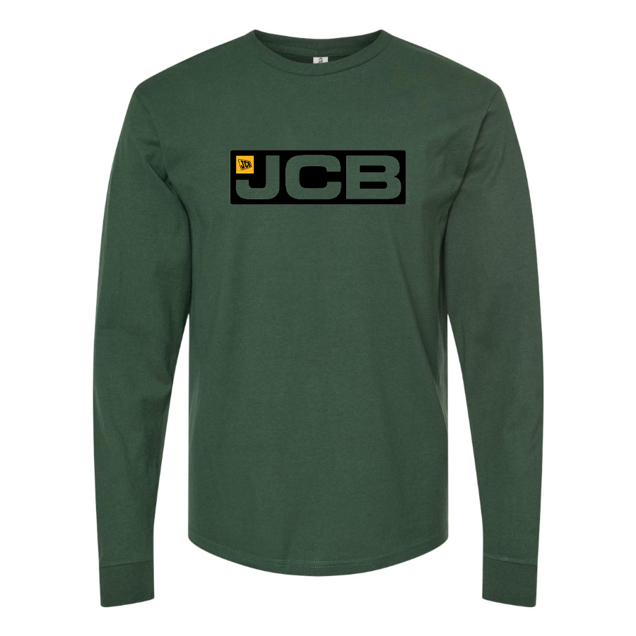 Men's JCB Logo Cotton Long Sleeve T-Shirt