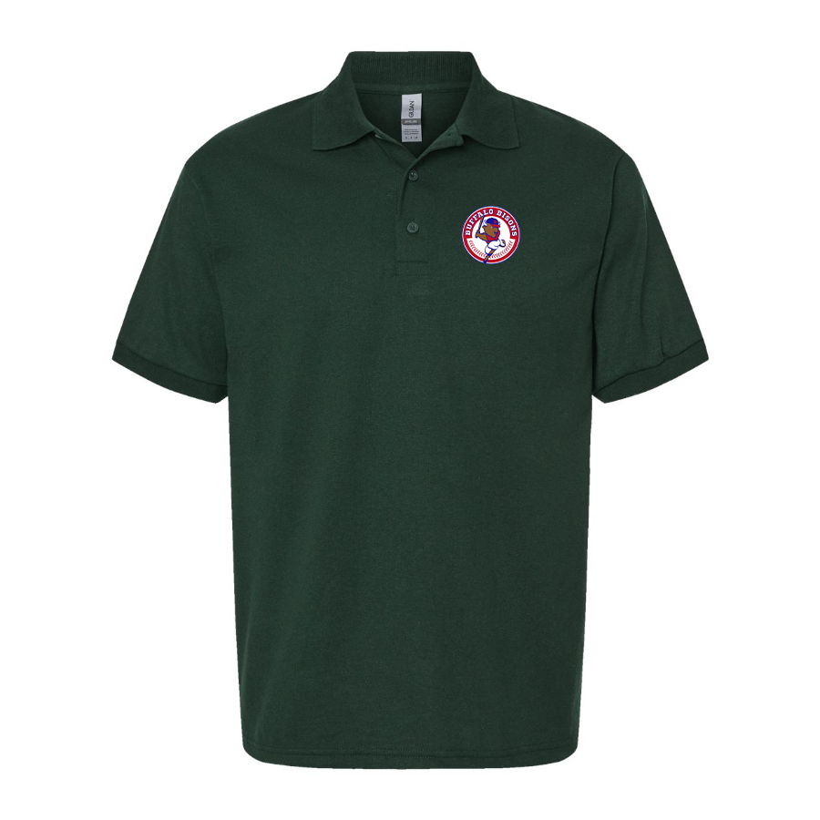 Men's Buffalo Bisons Logo Dry Blend Polo
