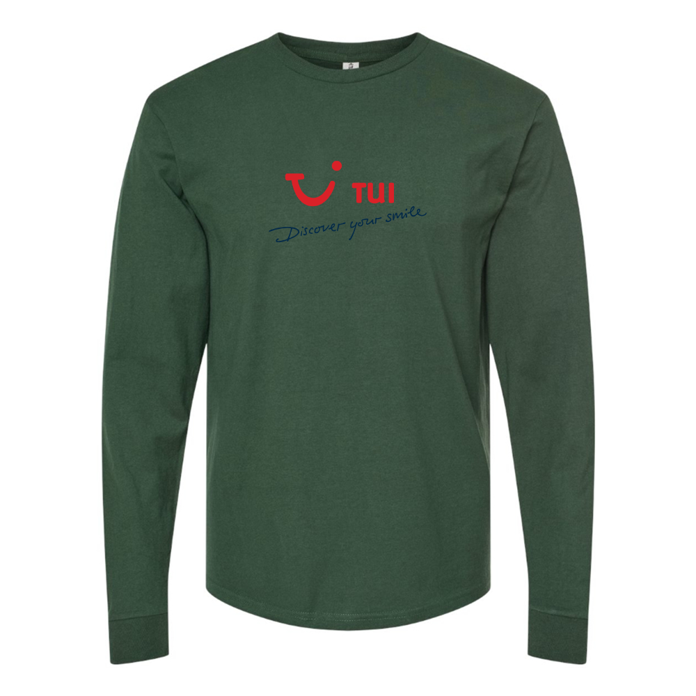 Men's tui Logo Cotton Long Sleeve T-Shirt