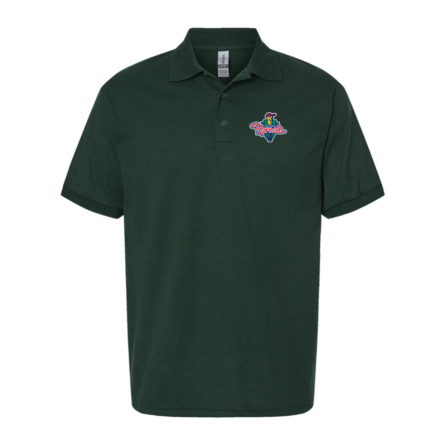 Men's Cedar Rapids Kernels Logo Dry Blend Polo