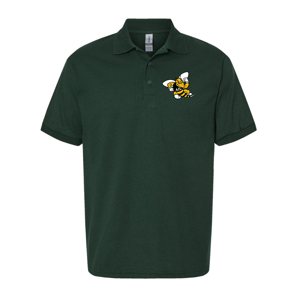 Men's AIC Yellow Jackets Dry Blend Jersey Polo
