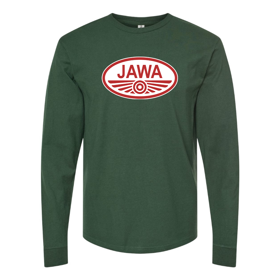 Men's Jawa Logo Cotton Long Sleeve T-Shirt