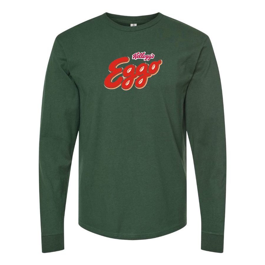 Men's Eggo Logo Cotton Long Sleeve T-Shirt