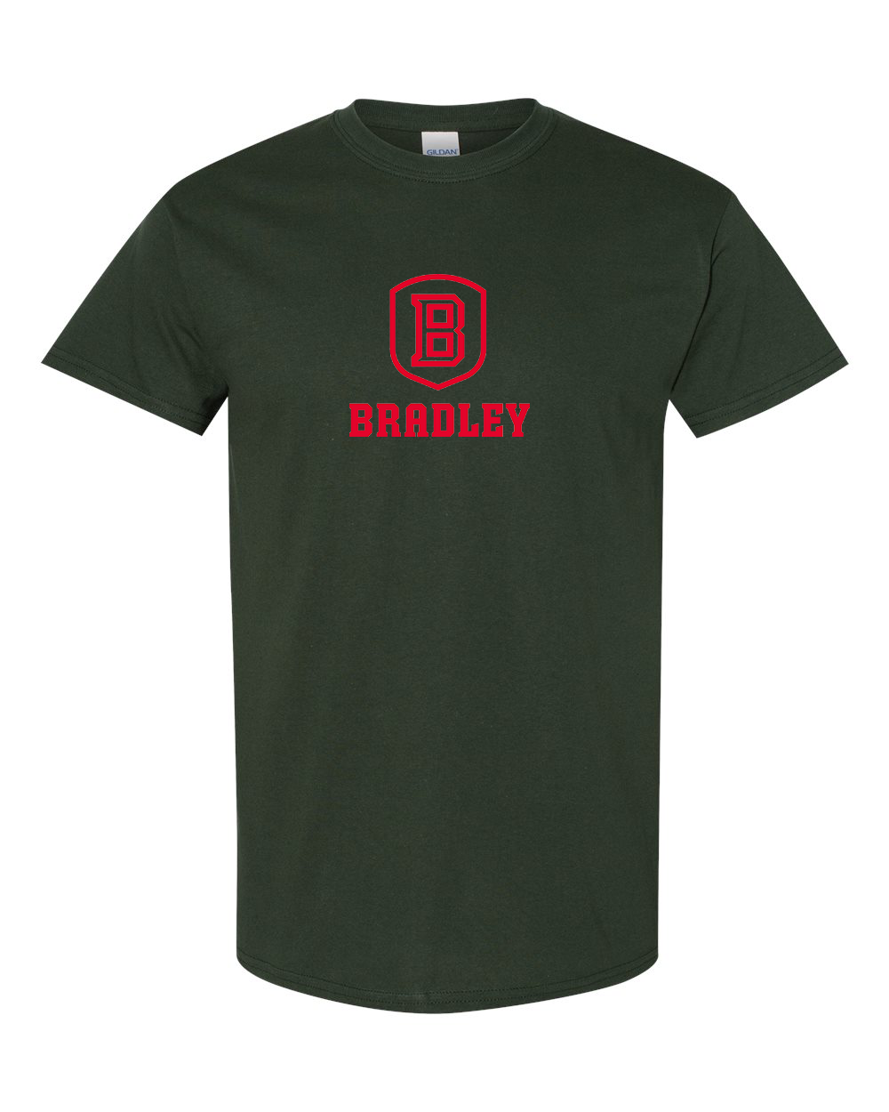 Men's Bradley Braves Gildan Heavy Cotton T-Shirt