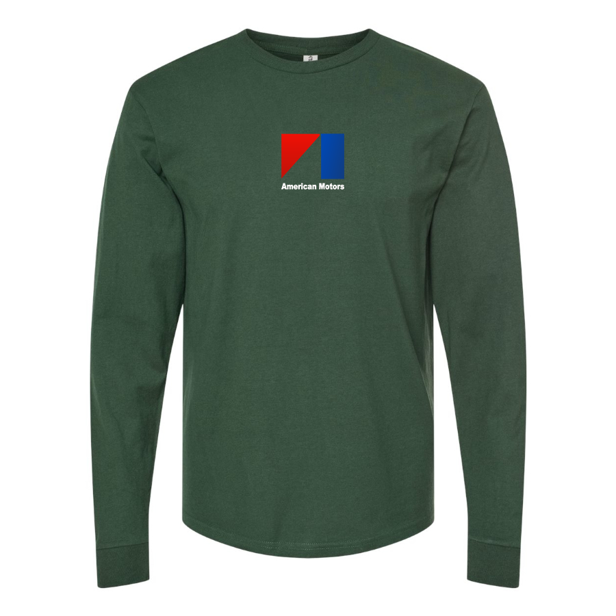 Men's AMC Logo Cotton Long Sleeve T-Shirt