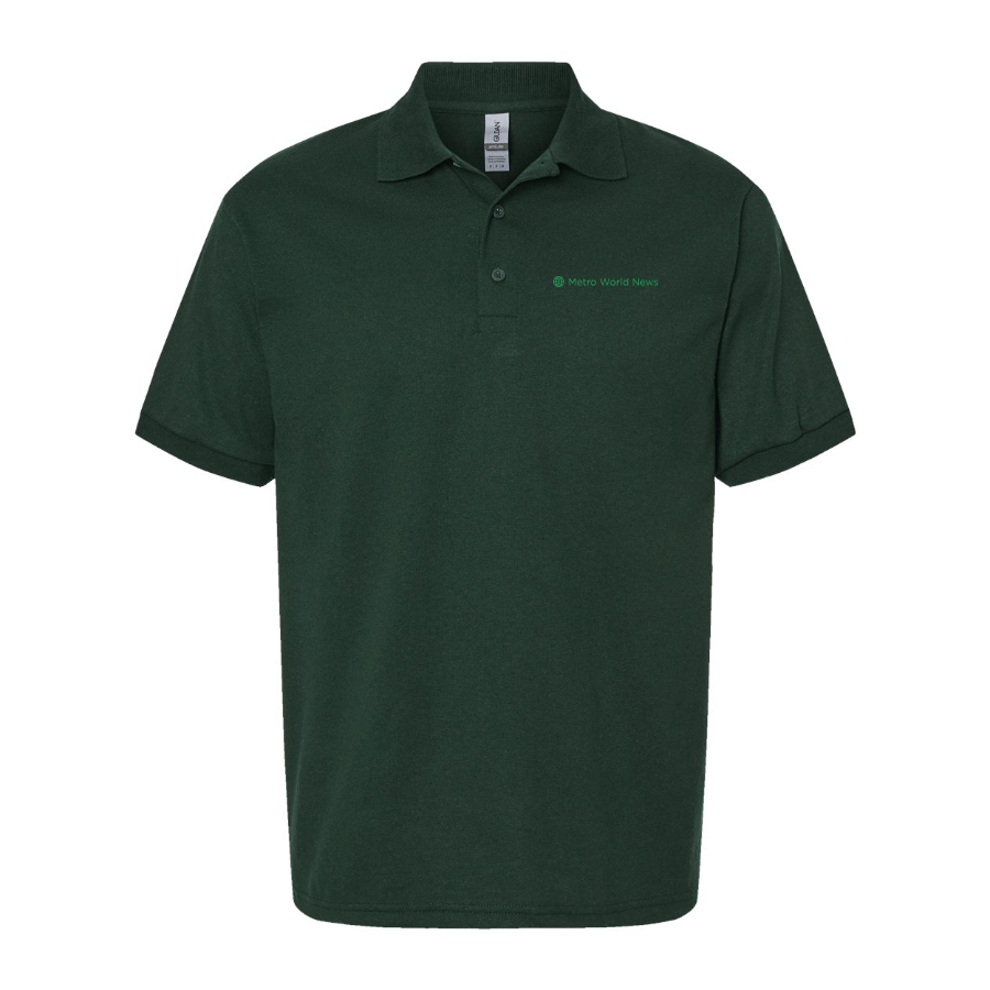 Men's Metro International Logo Dry Blend Polo