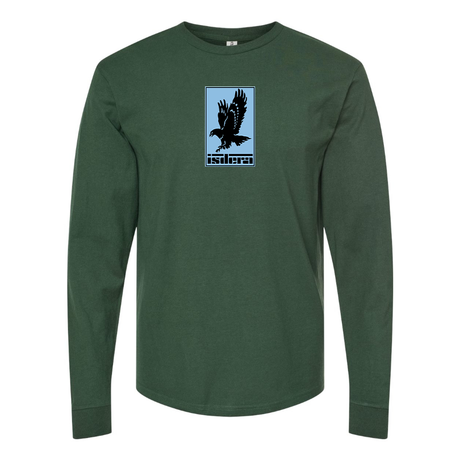 Men's Isdera Logo Cotton Long Sleeve T-Shirt