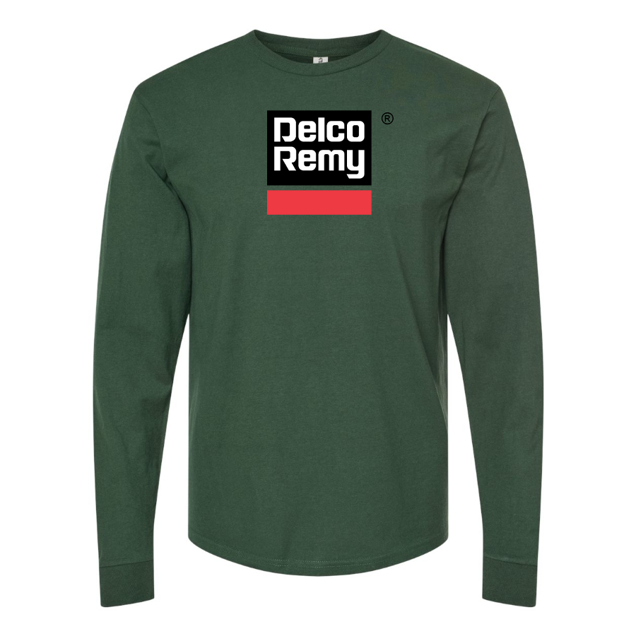 Men's Delco Remy Logo Cotton Long Sleeve T-Shirt
