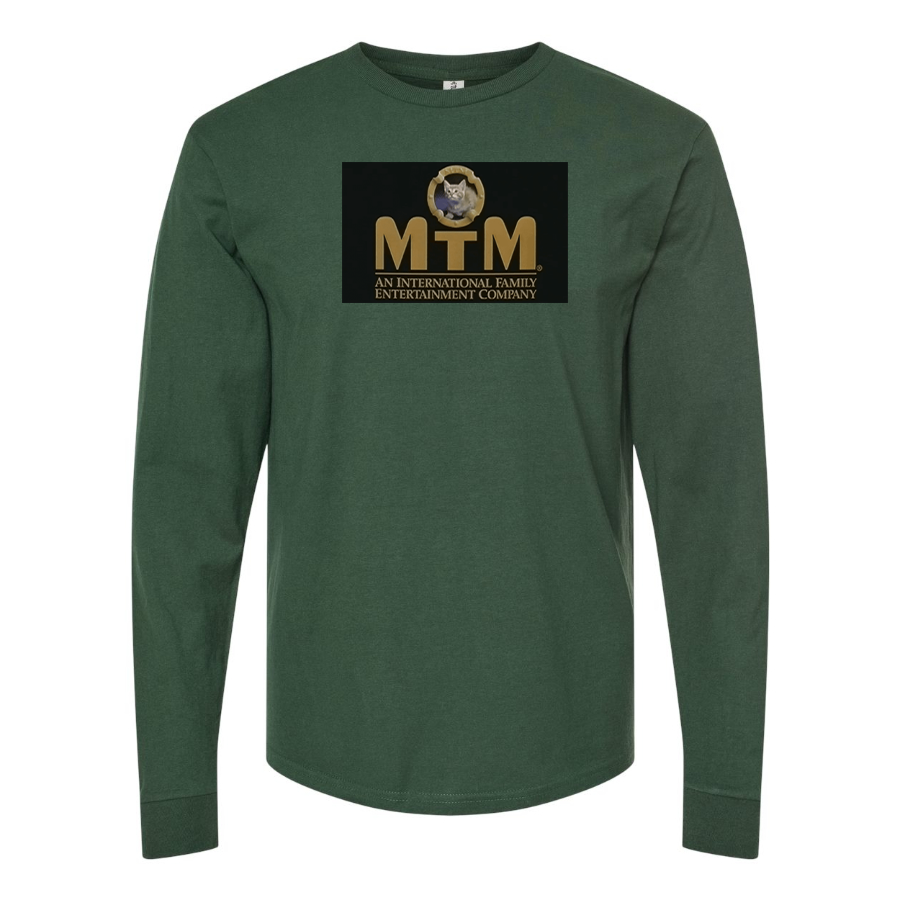 Men's MTM Logo Cotton Long Sleeve T-Shirt