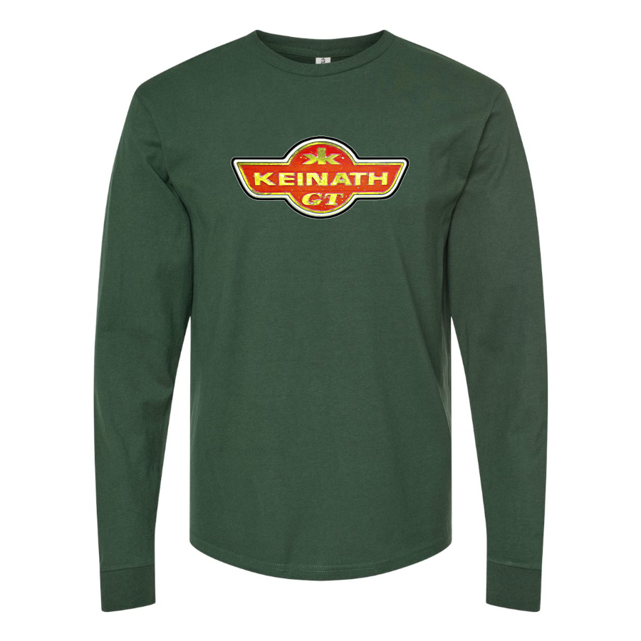Men's Keinath Logo Cotton Long Sleeve T-Shirt