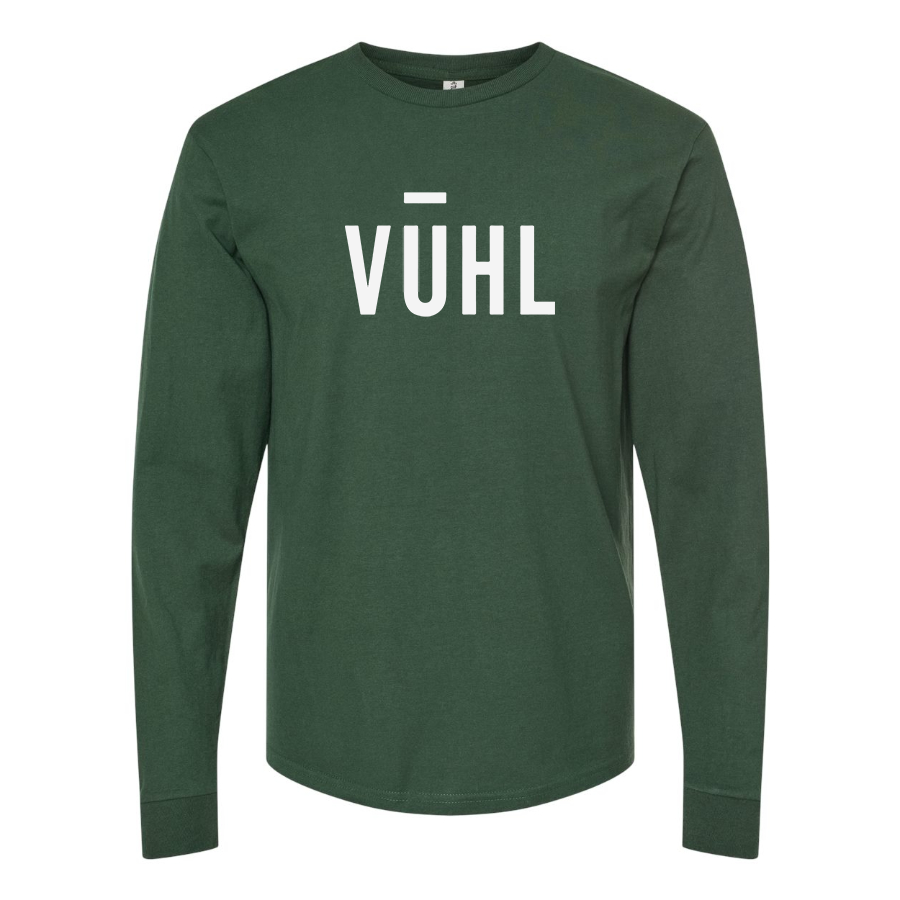 Men's VUHL Logo Cotton Long Sleeve T-Shirt