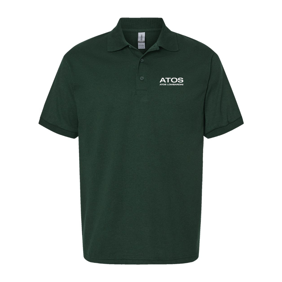 Men's Atos Lombardini Logo Dry Blend Polo
