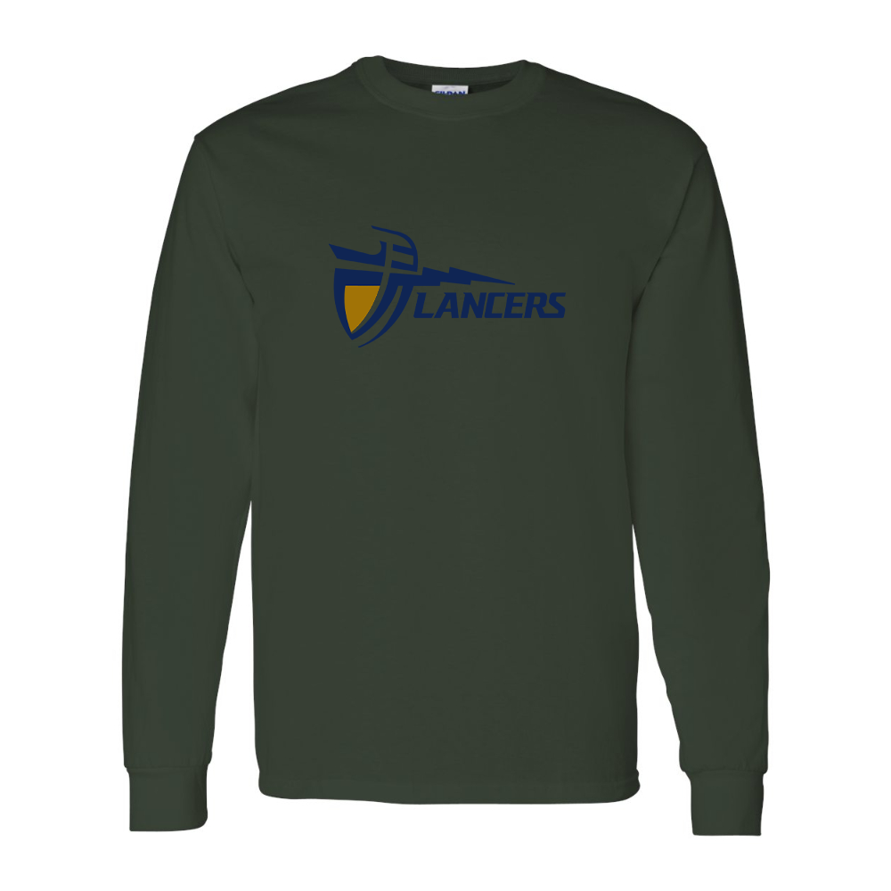 Men's California Baptist Lancers Gildan Heavy Cotton Long Sleeve T-Shirt