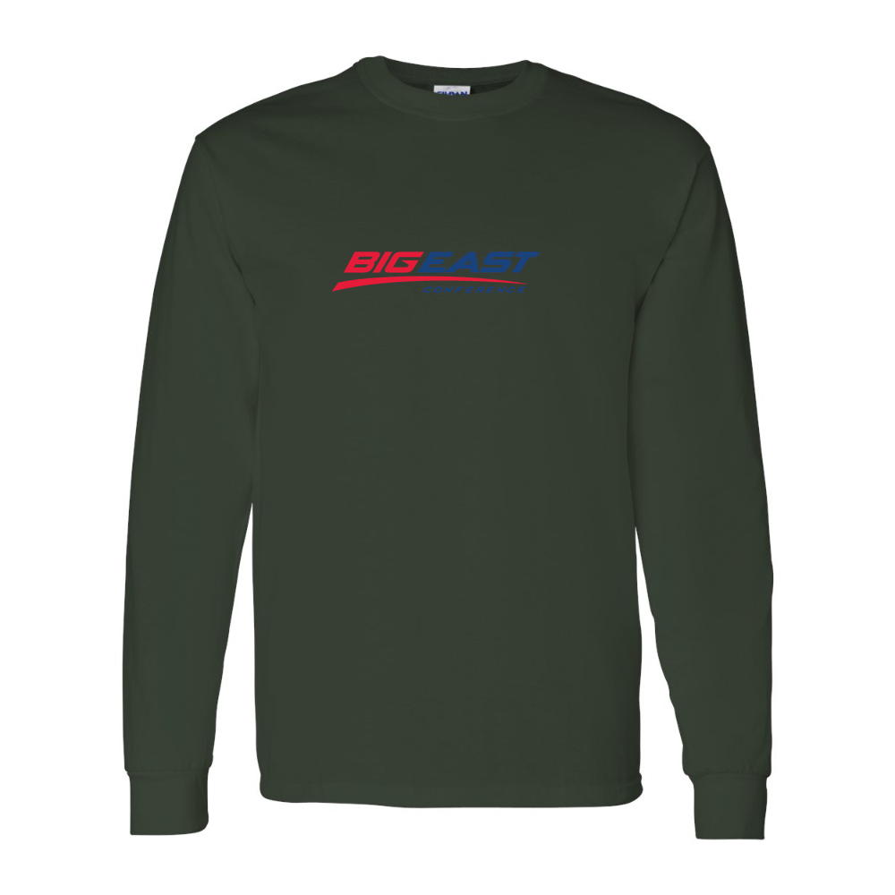Men's Big East Conference Gildan Heavy Cotton Long Sleeve T-Shirt