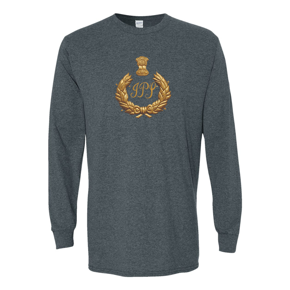 Men's IPS India Gildan Heavy Cotton Long Sleeve T-Shirt
