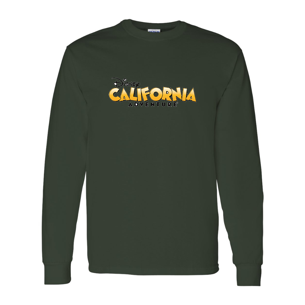 Men's Disney California Adventure Gildan Heavy Cotton Long Sleeve T-Shirt