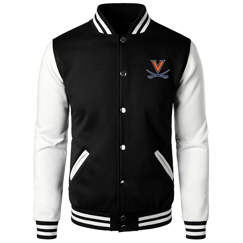 Men's (Design Here) Varsity Baseball Jacket Cotton Blend Letterman Jackets