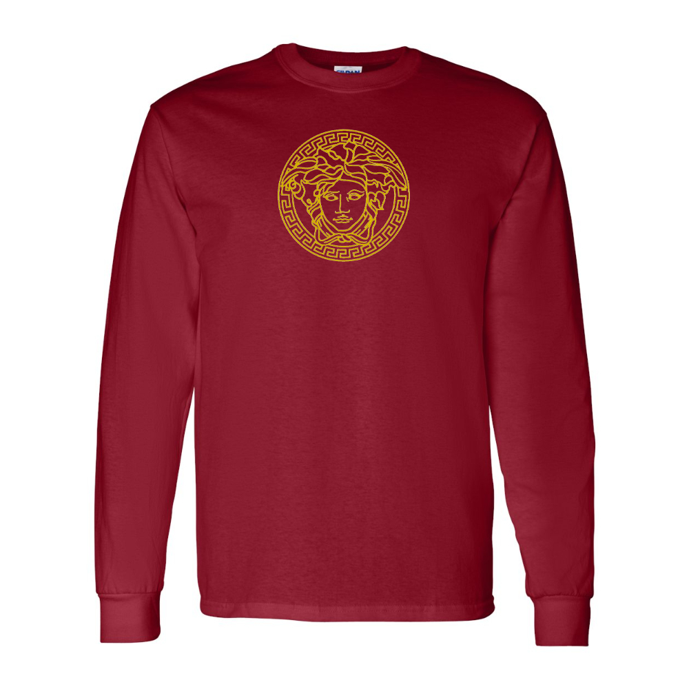 Men's Versace Thumbnail Gildan Heavy Cotton Long Sleeve T-Shirt