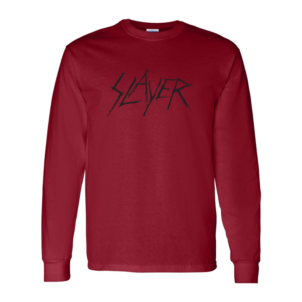 Men's Slayer Carved Gildan Heavy Cotton Long Sleeve T-Shirt