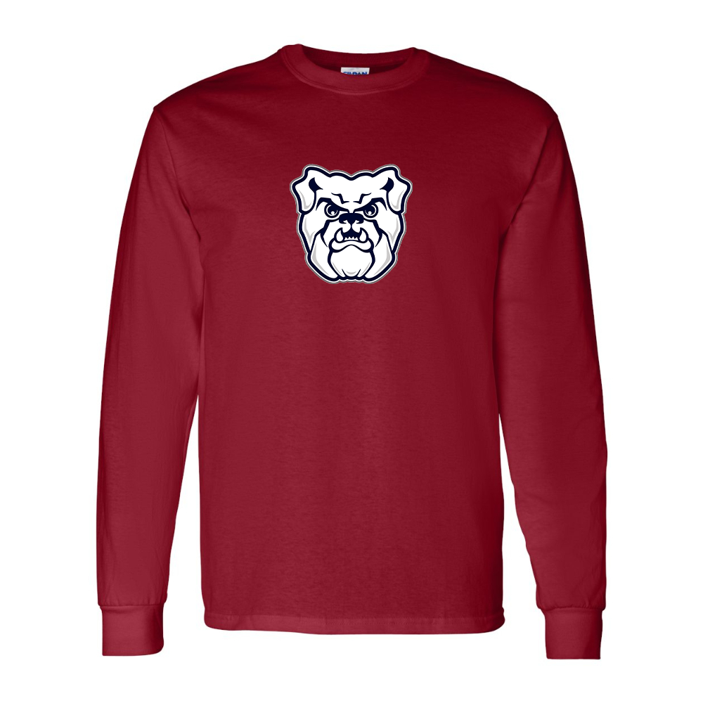 Men's Butler Bulldogs Gildan Heavy Cotton Long Sleeve T-Shirt