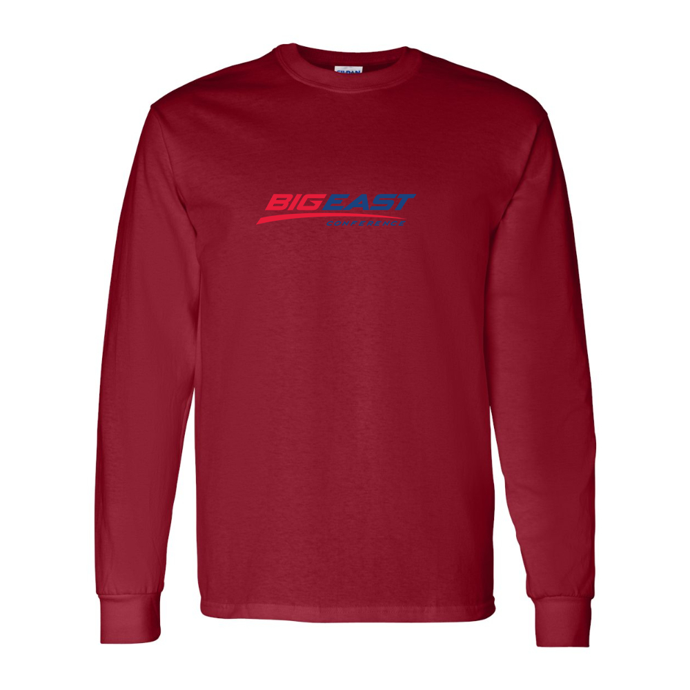 Men's Big East Conference Gildan Heavy Cotton Long Sleeve T-Shirt