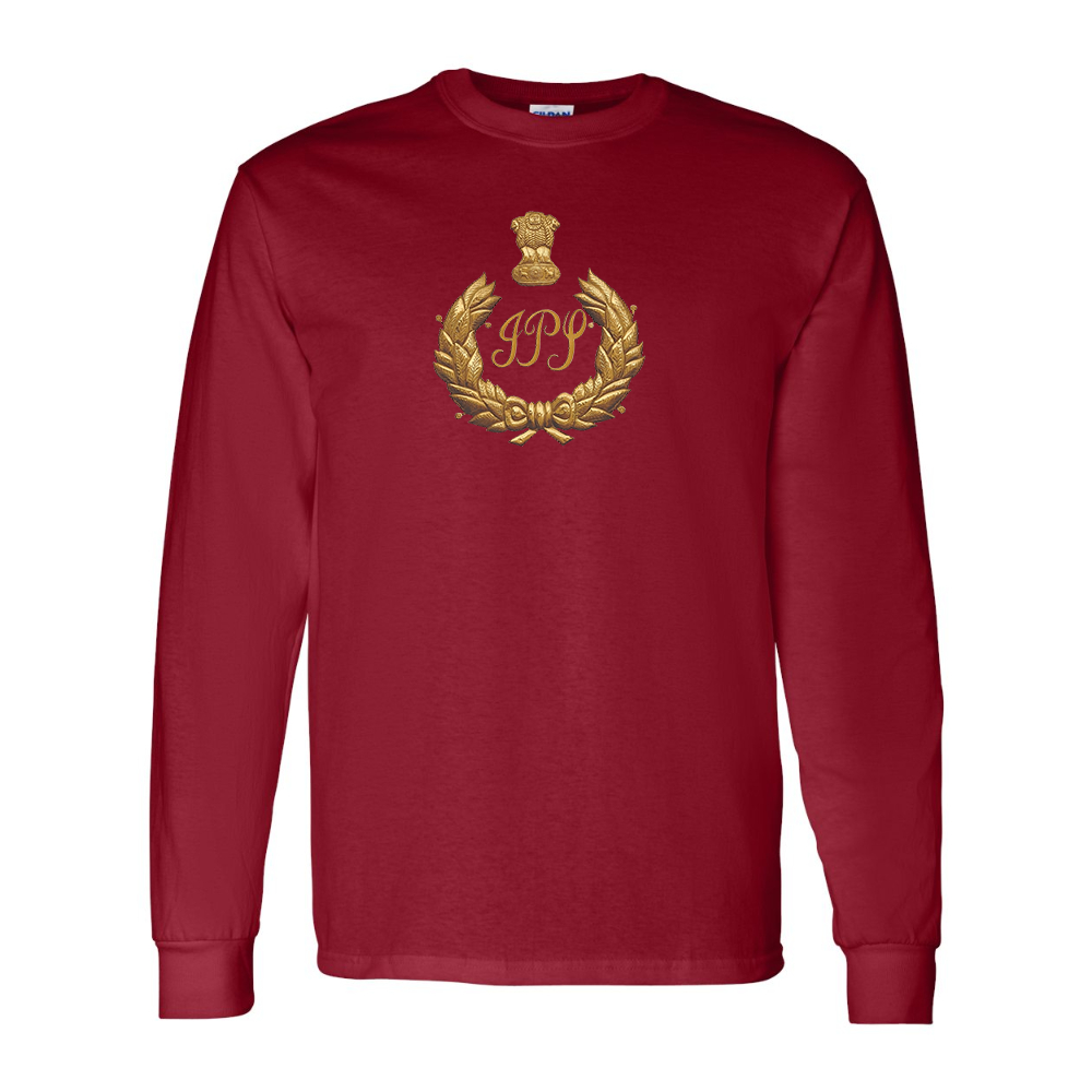 Men's IPS India Gildan Heavy Cotton Long Sleeve T-Shirt