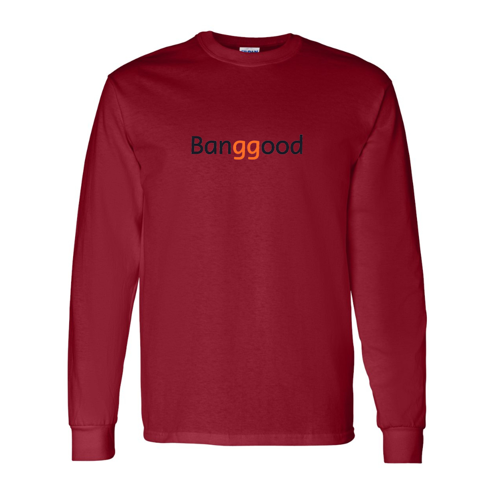 Men's Banggood Gildan Heavy Cotton Long Sleeve T-Shirt