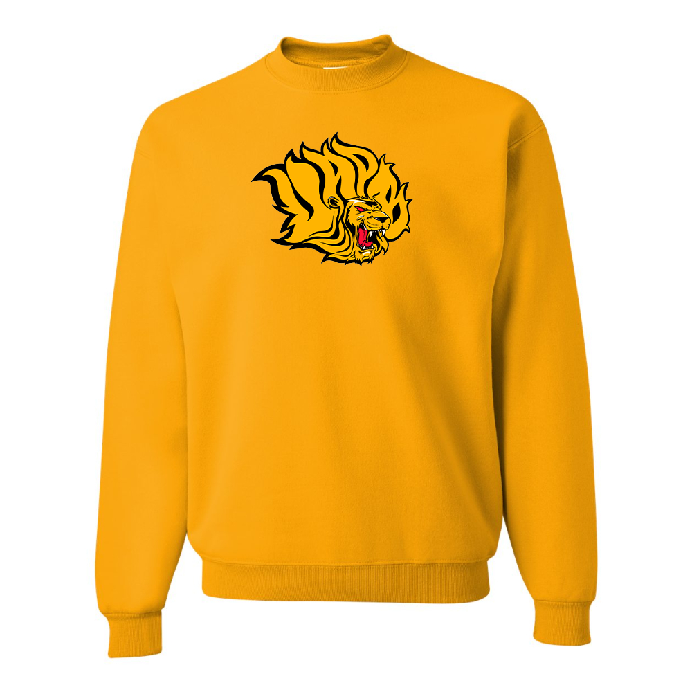 Men's Arkansas PB Golden Lions JERZEES NuBlend Crewneck Sweatshirt