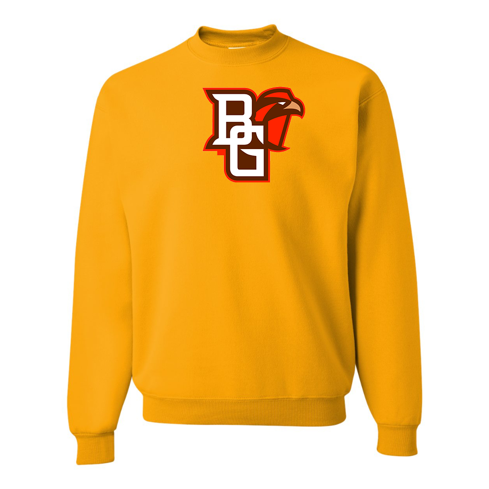 Men's Bowling Green Falcons JERZEES NuBlend Crewneck Sweatshirt