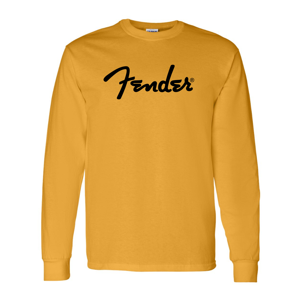 Men's Fender Gildan Heavy Cotton Long Sleeve T-Shirt