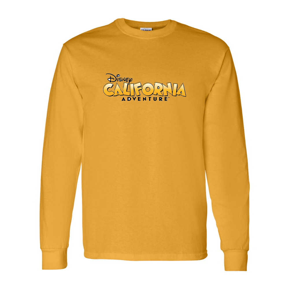 Men's Disney California Adventure Gildan Heavy Cotton Long Sleeve T-Shirt