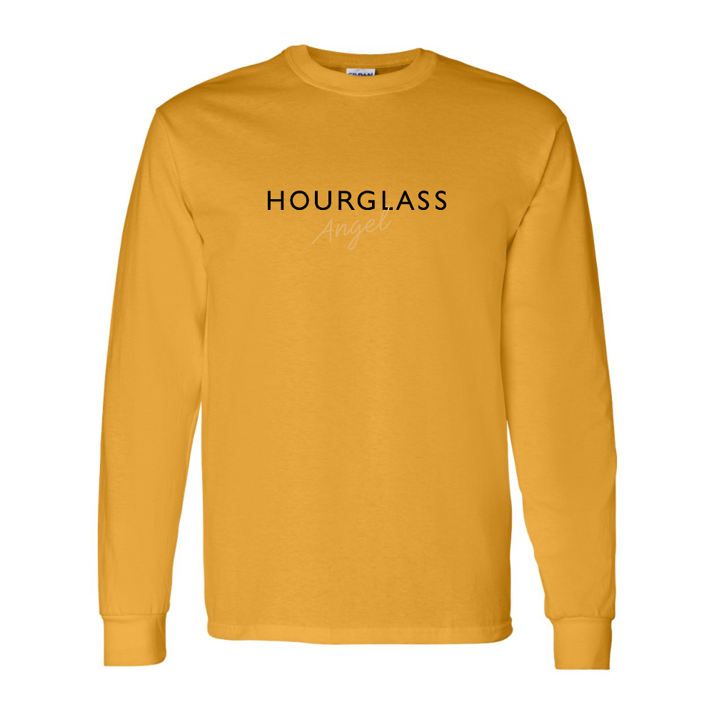 Men's Hourglass Angel Gildan Heavy Cotton Long Sleeve T-Shirt