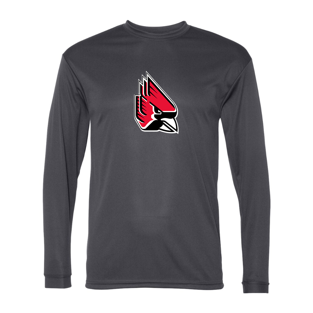 Men's Ball State Cardinals Performance Long Sleeve T-Shirt