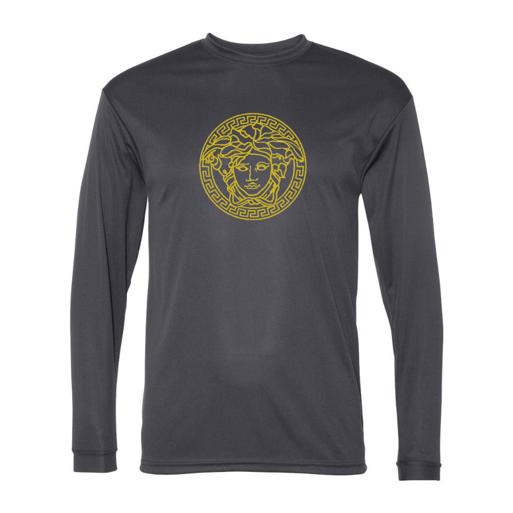 Men's Versace Thumbnail Performance Long Sleeve T-Shirt