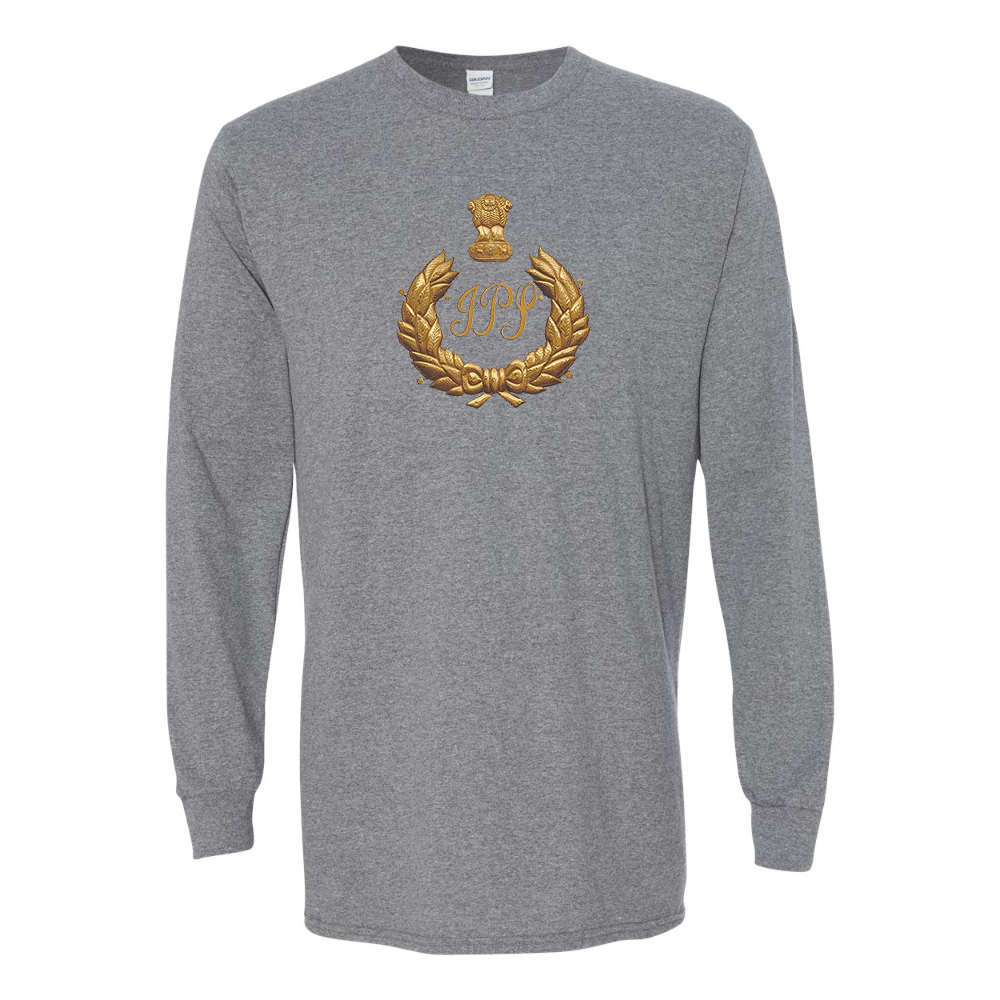 Men's IPS India Gildan Heavy Cotton Long Sleeve T-Shirt