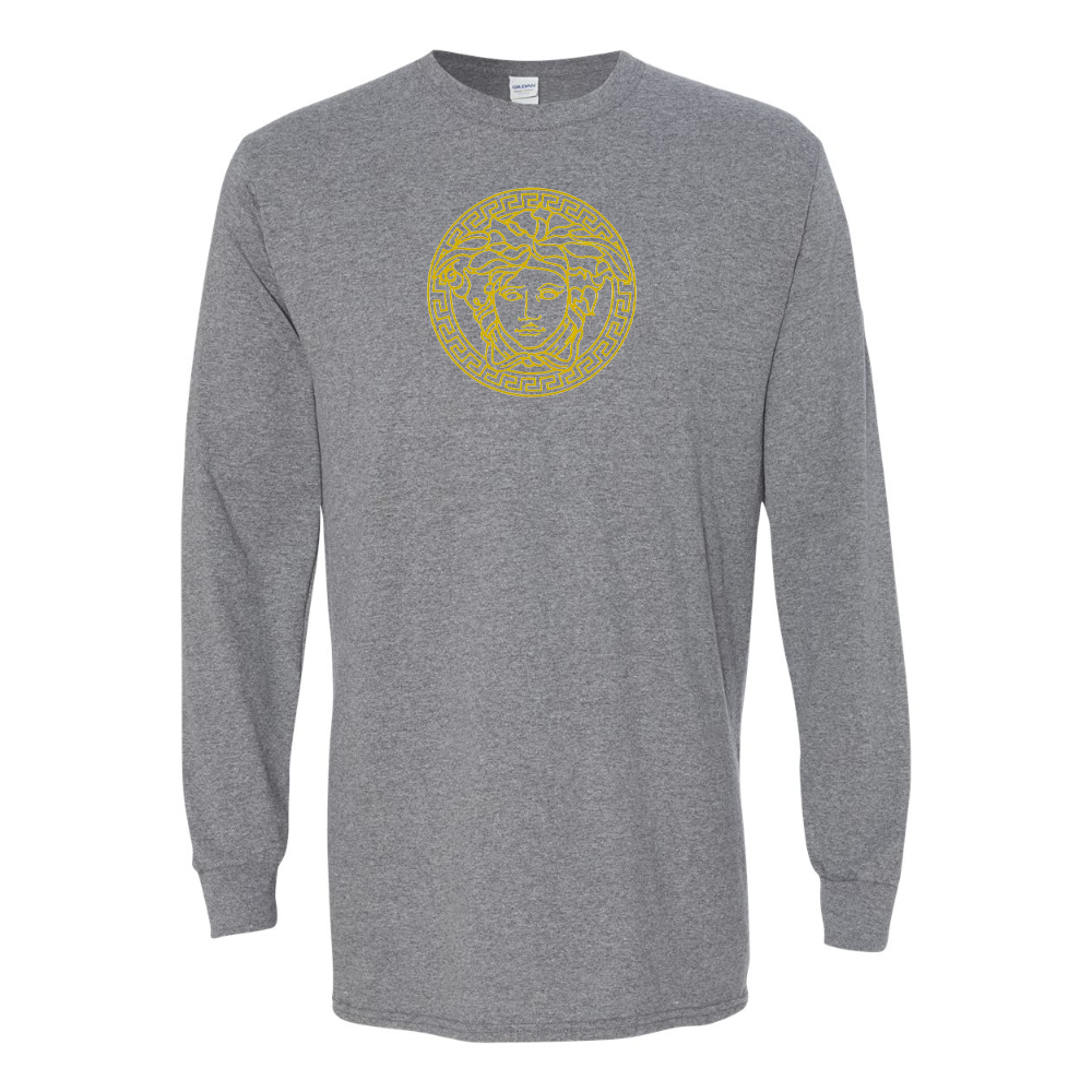 Men's Versace Thumbnail Gildan Heavy Cotton Long Sleeve T-Shirt