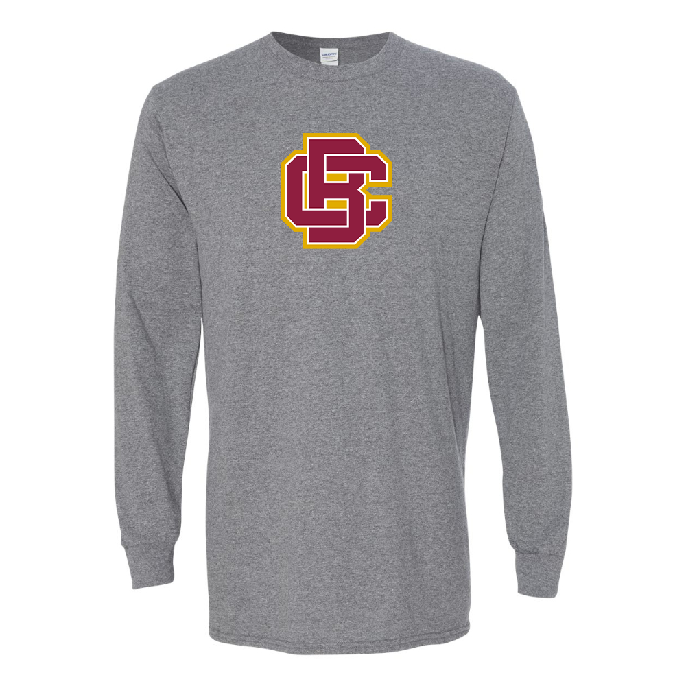 Men's Bethune Cookman Wildcats Gildan Heavy Cotton Long Sleeve T-Shirt