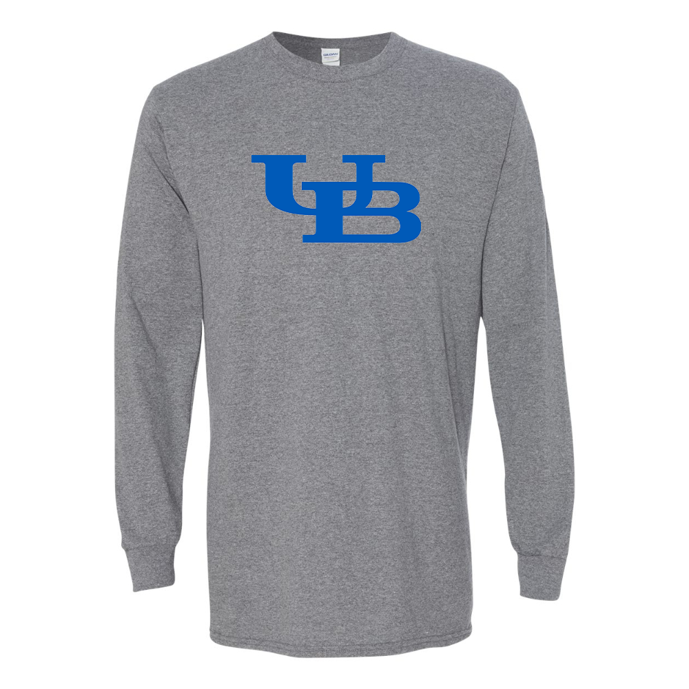 Men's Buffalo Bulls Gildan Heavy Cotton Long Sleeve T-Shirt