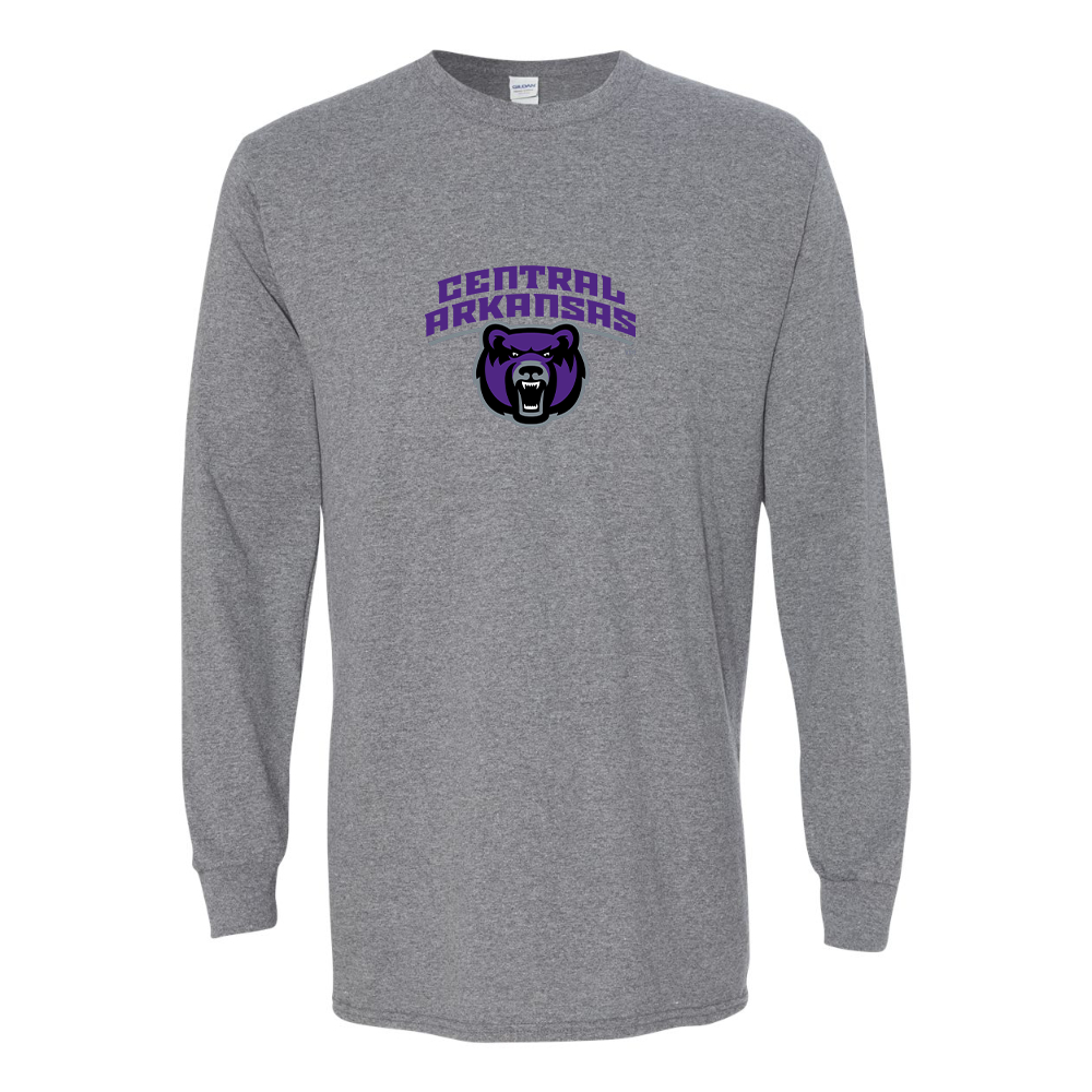 Men's Central Arkansas Bears Gildan Heavy Cotton Long Sleeve T-Shirt