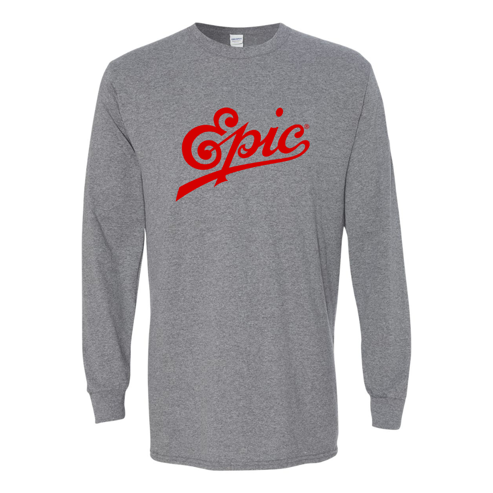 Men's Epic Records Gildan Heavy Cotton Long Sleeve T-Shirt