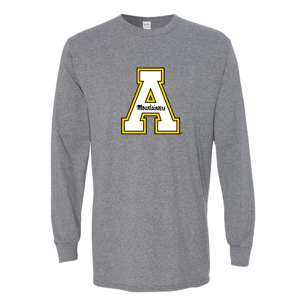 Men's Appalachian State Mountaineers Gildan Heavy Cotton Long Sleeve T-Shirt
