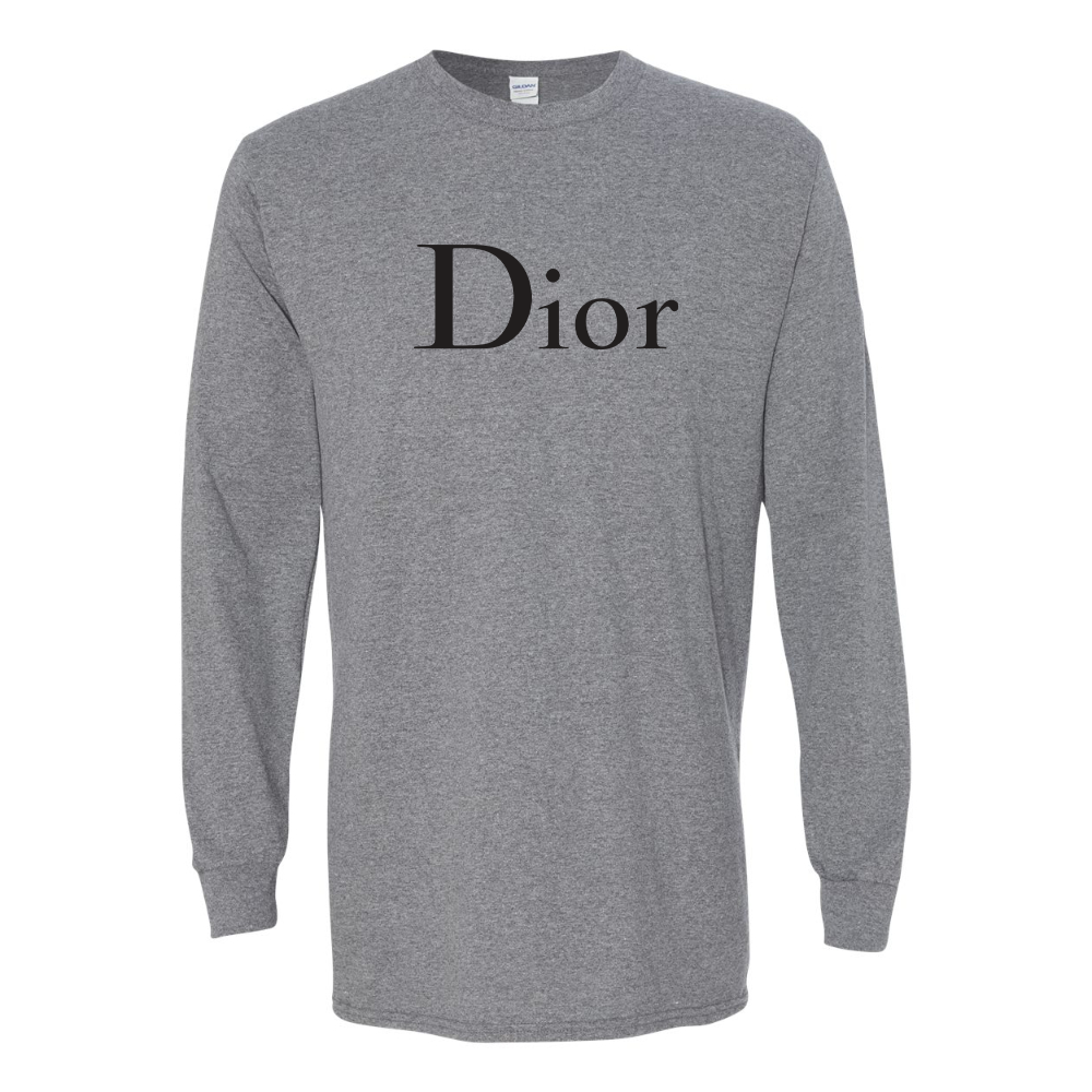 Men's Dior Gildan Heavy Cotton Long Sleeve T-Shirt