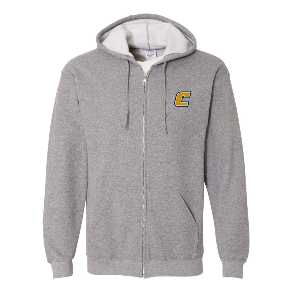 Men's Chattanooga Mocs Gildan Heavy Blend Full Zip Hooded Sweatshirt