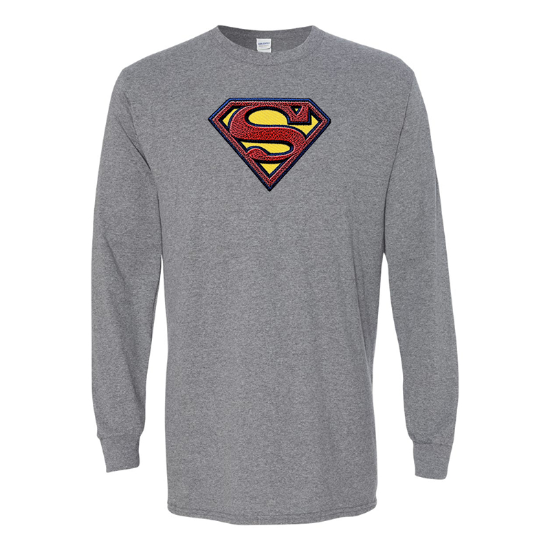 Men's (Design Here) Gildan Heavy Cotton Long Sleeve T-Shirt