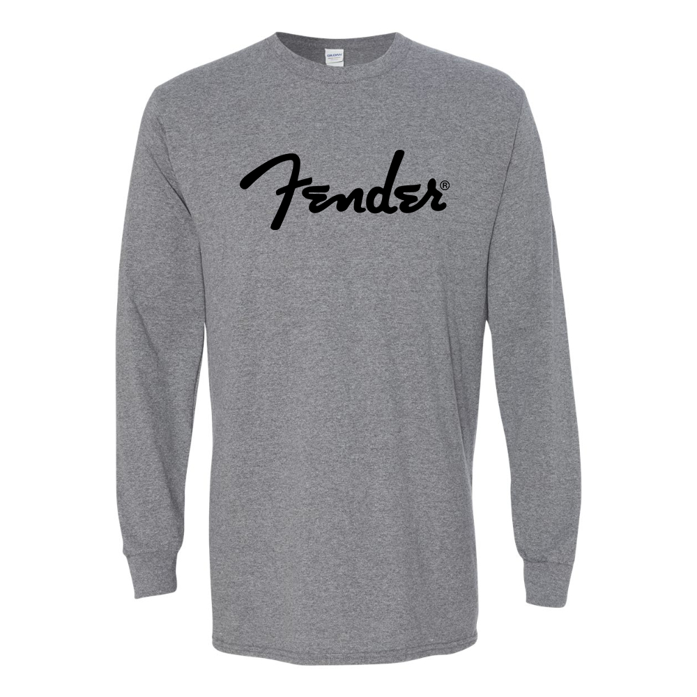 Men's Fender Gildan Heavy Cotton Long Sleeve T-Shirt