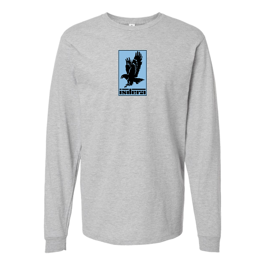 Men's Isdera Logo Cotton Long Sleeve T-Shirt
