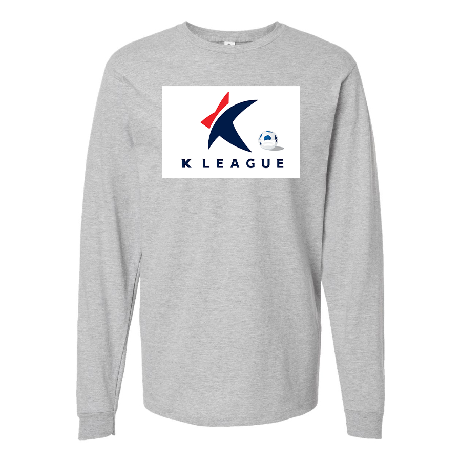 Men's K League Logo Cotton Long Sleeve T-Shirt