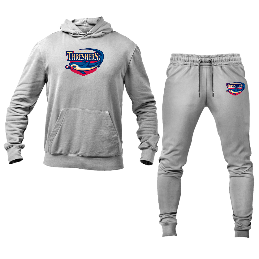 Men's Clearwater Threshers Logo Hoodie Joggers Set