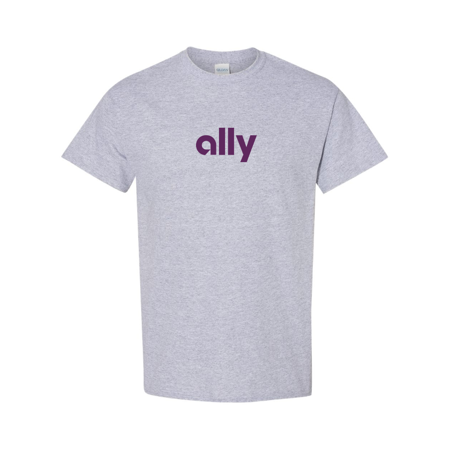Men's Ally Financial Logo Cotton T-Shirt